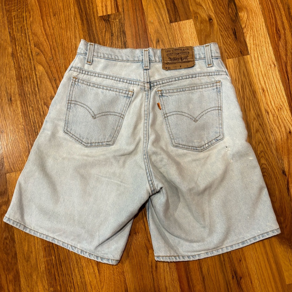 Vintage 951 Levi Jorts orange tab